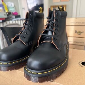 Dr Martens 939 Vintage Smooth Black Boots